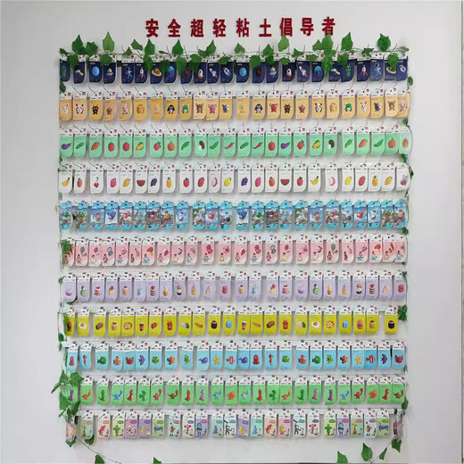 罗弗轻粘土国潮公主甜品师手工彩泥树脂黏土diy儿童玩具新款 新款6197萌萌果园12卡+教程+工具