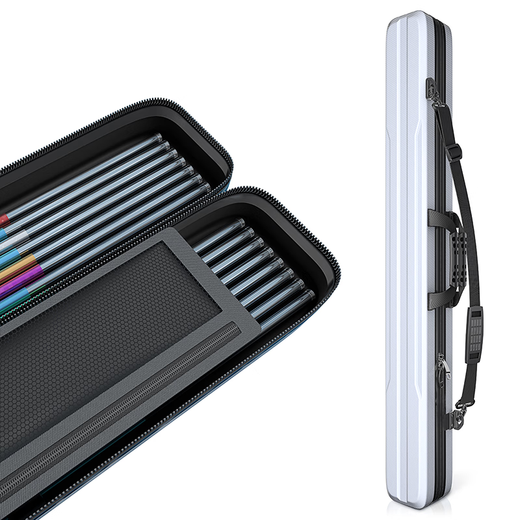 Deng Gang recommends high-end new hard-shell fishing rod bag, waterproof rod bag, multi-functional rod box, fishing gear bag, rod bag, umbrella bag, 24-year new style - black 127*10*9cm plus hard rod protection