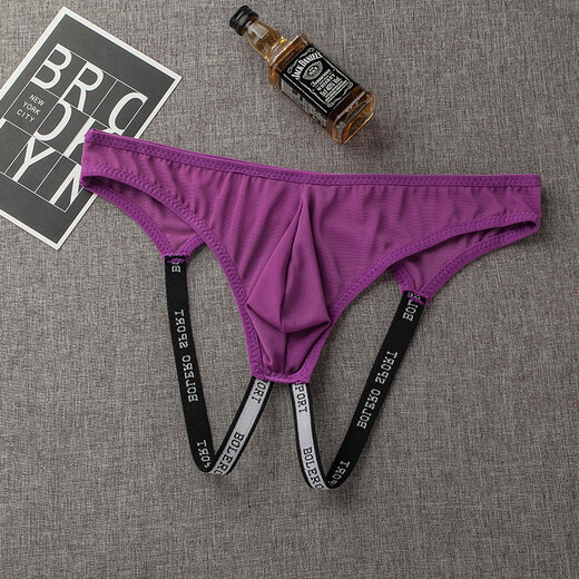 
Men's open-stage thong sexy underwear leaks anus anus anus gay gay underwear lace mesh transparent. Three self-selected equipment notes and messages. The average size is recommended to weigh 80-150 Jin [Jin equals 0.5 kg]