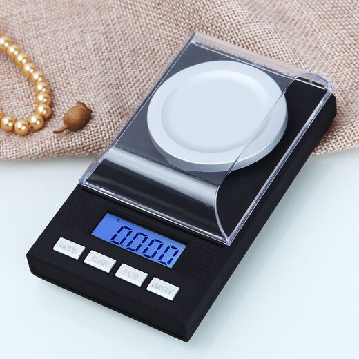 Zhenchuju milligram scale jewelry scale 0.001g electronic balance electronic scale milligram scale accurate electronic scale high-precision milligram scale 0.001g