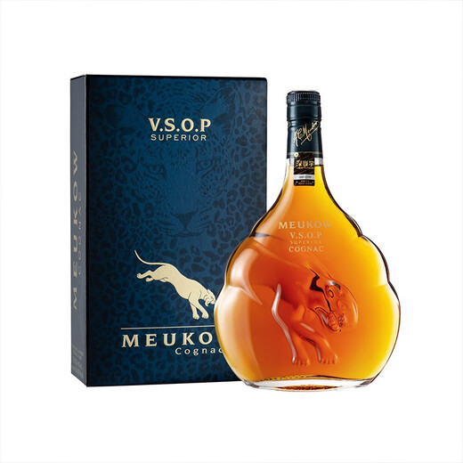 墨高（Meukow）VSOP干邑白兰地洋酒 法国原瓶进口 商务宴请 加过送礼 700ml vsop 700mL 1瓶 VSOP700ml