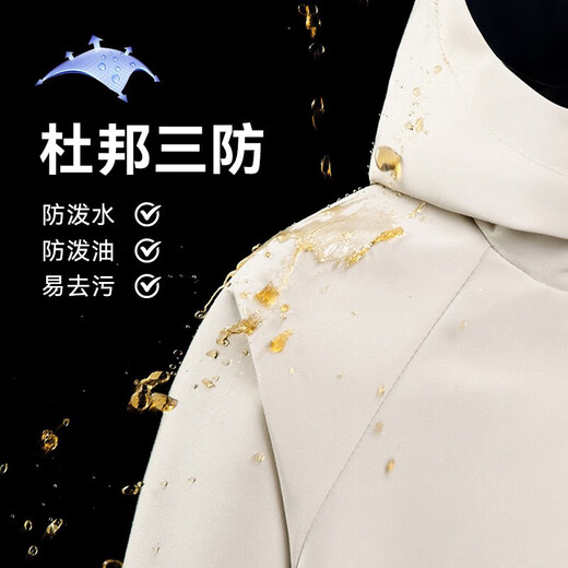 SOUHAIT children's clothing boys and girls thin windbreaker spring new children's medium and large children's three-proof jacket windproof versatile top dark purple 105