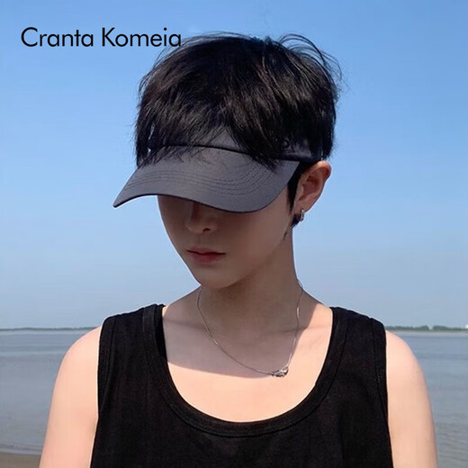 CRANTA KOMEIA official website sun protection men's sun protection outdoor running sun protection hat women's sun hat birthday gift for boyfriend gray dark high-end light luxury fashion versatile style
