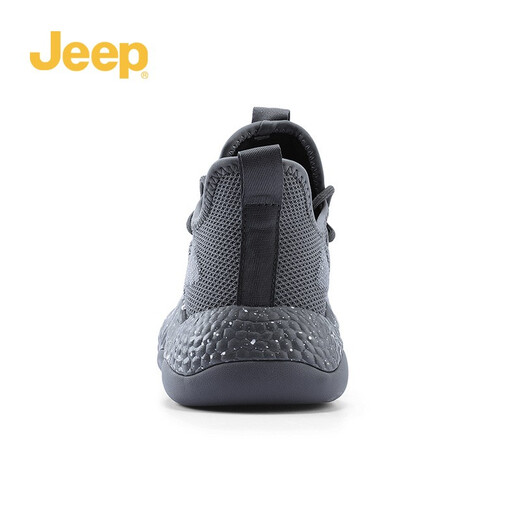 Jeep【防水二代】防水雨鞋男新品透气休闲男士户外防滑登山运动鞋子男 二代-灰色（店长推荐） 41