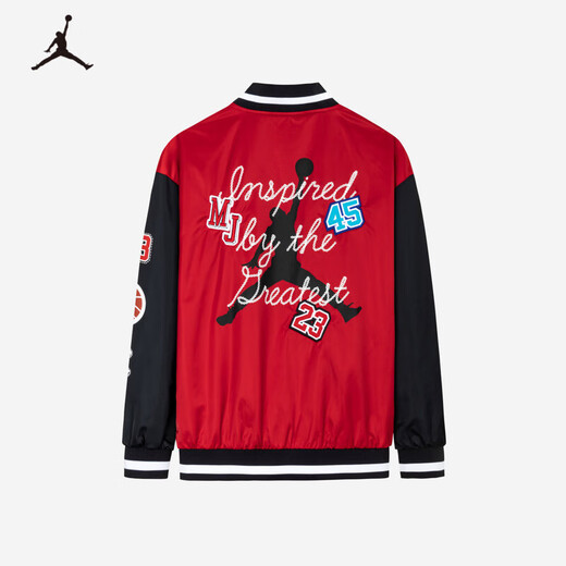 Jordan Nike AJ Kinderbekleidung Jungen gewebte Jacke Frühling und Herbstfarbe Block Kinder Top Jacket