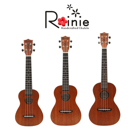 
Rainie 00 Dreamer Beginner Ukulele Peach Heart Beginner Boyfriends Little Guitar 23-inch C00