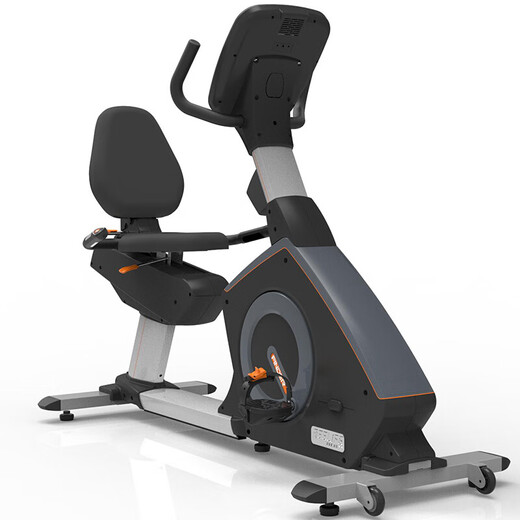 REELIFE self-generated commercial horizontal exercise bike, recumbent magnetically controlled power bicycle fitness equipment R300