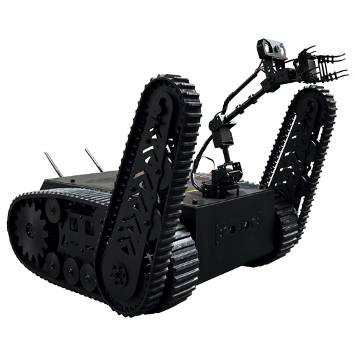 Lingle EOD Robot Rubber Track Chassis Swing Arm Intelligent Unmanned Vehicle TR700 Stair Climbing All-Terrain High Load Off-Road Swing Arm Chassis Customized Model (Pre-order) Deposit for the hands-on version