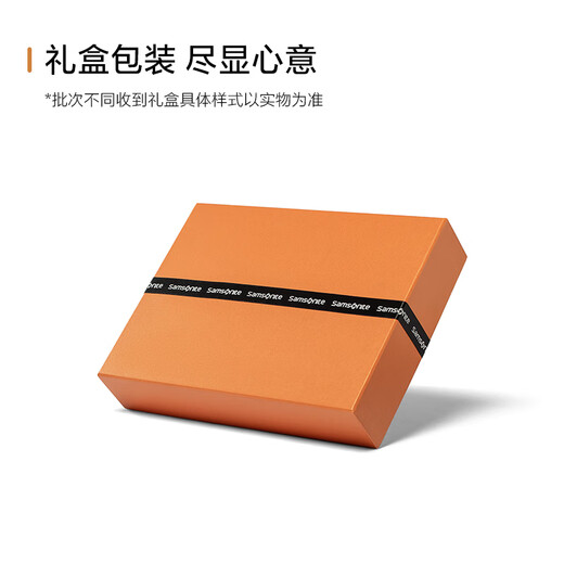 新秀丽（Samsonite）男士皮带腰带男高端休闲针扣牛皮皮带礼盒生日礼物NQ1