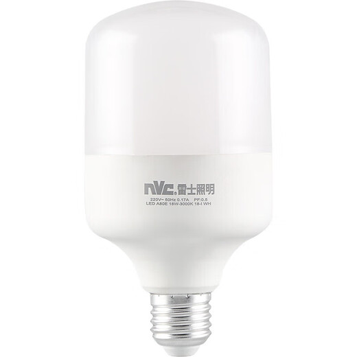 NVC Lighting (NVC) LED bulb energy-saving bulb lamp replacement light source E27 large screw bulb 24 watt high power positive white light-single pack