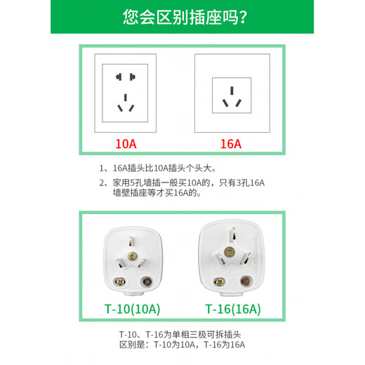Bull plug single-phase three-pole detachable plug three-pin live wire neutral ground wire 10A250V GNT-10 customized T-10