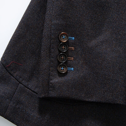
Dongbolini casual blazer men high-end blue brown autumn and winter new wool suit blue coffee 48