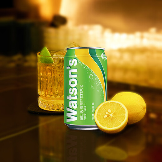 Watsons Soda Vanilla Flavour Low Sugar 0 GRAQUES CALOIR LOI SPUCIPATION DUSEUR 330 ML * 24 CANS JOJO NOM Joint