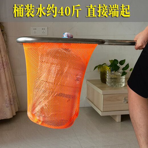 Yuxiyuan big fish copy net thickened and thickened stainless steel fishing net herring net fishing aquaculture wholesale fishing gear complete set 1.2m 48cm total length 1.6 meters with small eyes thickened cloth