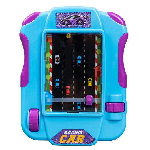 
Benben Beibei children's racing level adventure handheld game console simulation driving car simulation racing boy toy adventure racing game console [random color]