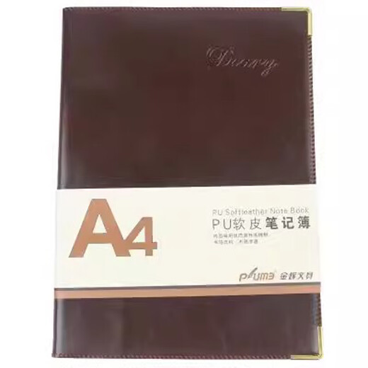 Jinhui Diary JH16162PU Кожа B5-160 страниц бизнес-утолщенное ноутбук Блокнот JH12162PU Кожаная A4-160 Страницы Случайная 1 Книга