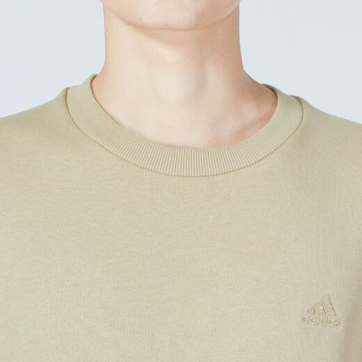 阿迪达斯 （adidas）卫衣男装2025新款加绒保暖健身训练运动套头衫HM2685官网 HM2687 L