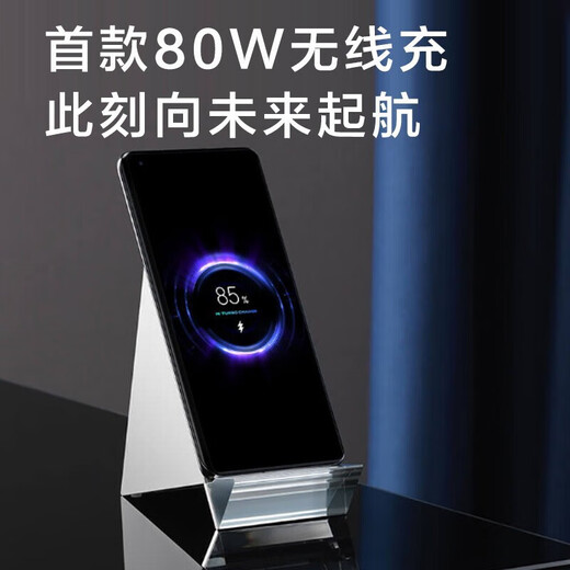 小米（xiaomi）80w无线充电器 线充套装（内含120W充电器+6A数据线）通用快充适配小米11pro