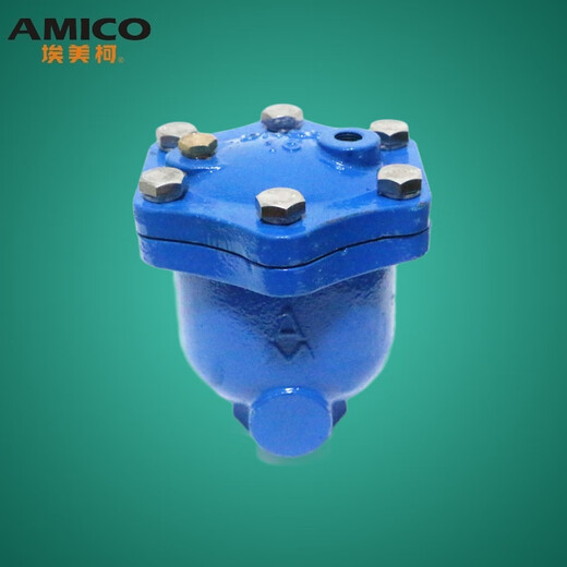 Válvula de escape Micro Emike 9708 Piezas interiores de acero inoxidable de hierro fundido Descarga automática WP1x equipado verticalmente con escape general 15-50 1.5 pulgadas Válvula de escape DN40