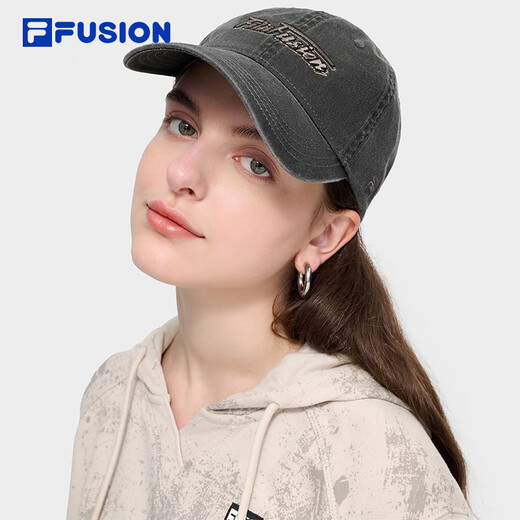 FILA FUSION Fashion Couple Baseball Cap 2025 Winter Men and Women Fashion Retro Baseball Cap