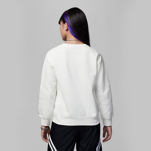 耐克（NIKE）Nike耐克2022年JORDAN AIR 女大童加绒圆领上衣 F FD9273-133 XS