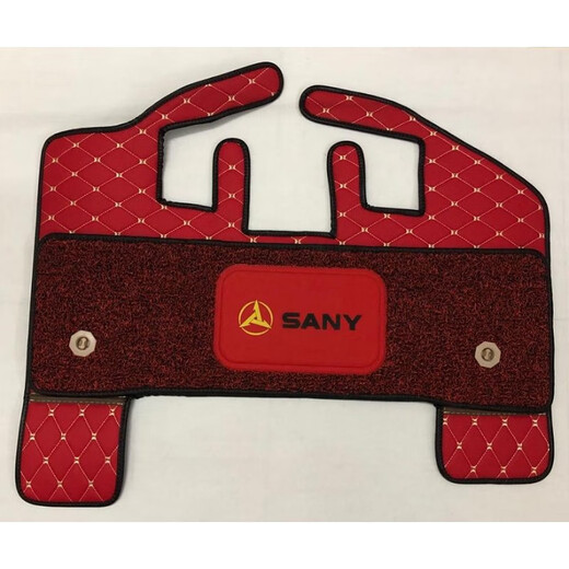 
Excavator foot pad Sany 5560-975-9215-975-8 foot pad cab floor glue customization Sany 135/155-10 black
