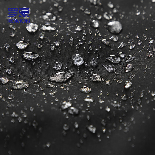 ROMON cotton-padded jacket for men in winter, warm and thickened, windproof and comfortable hooded casual jacket for men 805 black M