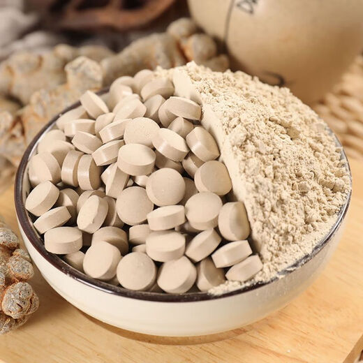 Eryabei Panax NotoginSeng Tabletten Yunnan Wenshan Panax Notoginseng Pulver Tabletten reine Panax Notoginseng Tabletten 500g ausgewählte Tianqi -Tabletten Grad 6 12 Panax Notoginseng Tabletten 500g