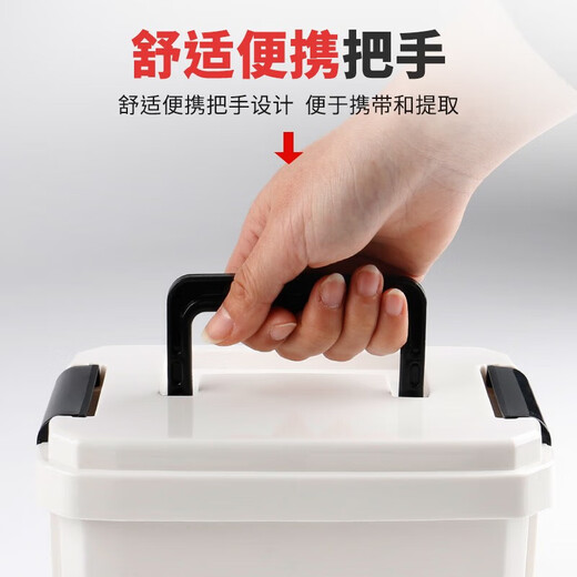 GUBPMTSHIM fishing gear accessories storage box portable tool box parts storage box fishing line eight-figure ring accessories box double layer extra large size