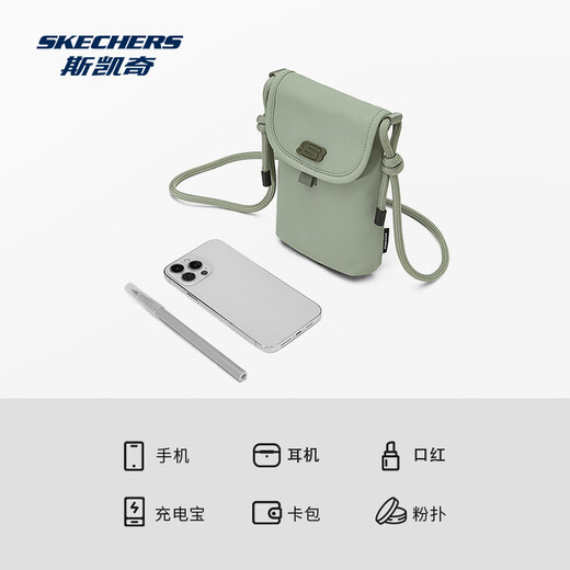 SKECHER One-Shoulder Crossbody Bag Sport Trendy Freizeit Reisependelarbeit kleine Tasche Modetrendy Mobiltelefontasche