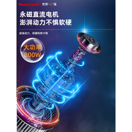 Honeywell Food Waste Disposer Kitchen Household Food Waste Disposer Kitchen Waste Shredder Model X12-Elegant White