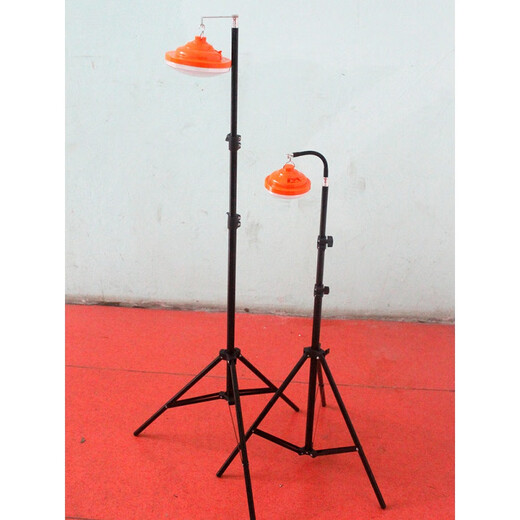 Huike Yingshang Night Market Stall Lamp Rechargeable Street Stall Lamp Stand Night Market Lamp Bracket Pole Outdoor Lighting Stall Lamp Camping Metal Hose (with Lamp Hook) Sold Separately