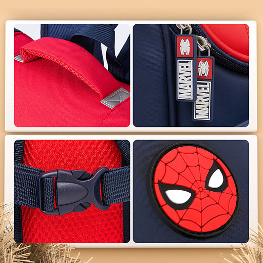 Disney (Disney) schoolbags for primary school students in grades 1-3-6, high-looking college bags, spine protection and burden reduction boys' backpacks, children's backpacks