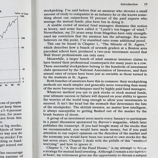 彼得·林奇：战胜华尔街 英文原版 Beating the Street 股票基金 金融投资