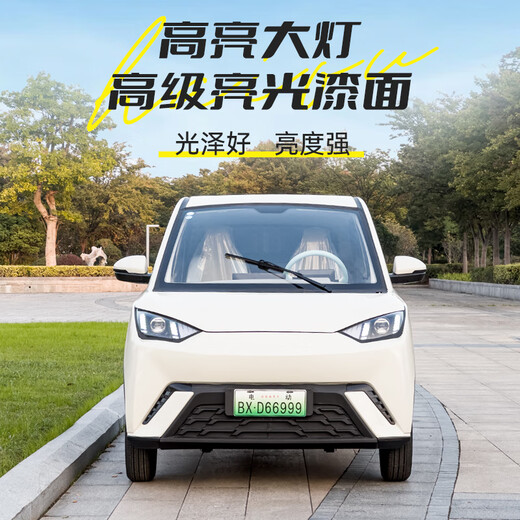 Xingpeng Haiou's new four-wheel electric car for women, small household gas-electric car, new energy transportation battery car, Laotou Le, lithium battery top version + gas + air conditioning