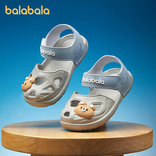 Balabala children's sandals girls boys summer boys girls baby beach shoes little children toddlers toddlers