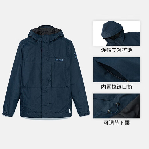 Timberland Timberland Jacke Herren Frühling und Sommer im Freien im Freien Kletteranzug wasserdichte atmungsaktive Arbeit Shell Ladejacke A695W Royal Blue/A695W433 2XL 190