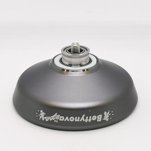 yoyofactoryBETTYNOVA悠悠球_YYF 1A死睡眠溜溜球竞技铝合金YOYO球_顶指技 枪灰色黑盖