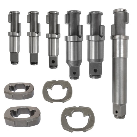 Kleine Windkanonenzubehör Frontspindel Hit Block Swing Block Impact Hammer Block Schlaganonse Pneumatische Schraubenschlüssel Windkanonenzubehör Sammlung 3880 kleine Windkanonenwelle 1/2 Zoll