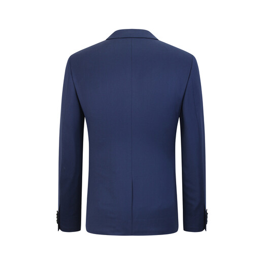 YOUNGOR Suit Men's 630F Two-button Single-breasted Slim Fit Business Suit Pure Sheep Wool Comfortable and Easy to Care Dark Blue L 175/96A