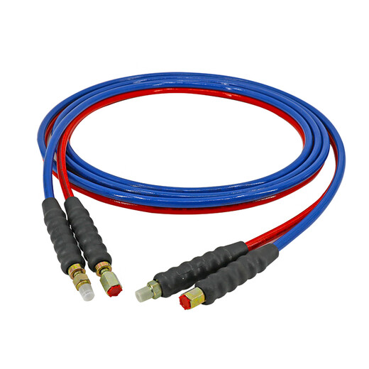 Customized ultra-high pressure resin double oil pipe hydraulic wrench connecting pipe 120Mpa pressure resistant pipe steel wire wound hydraulic hose