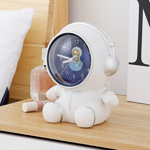 Leaf cutter ant astronaut astronaut piggy bank can be stored and retrievable bedroom desktop small ornaments children's day birthday gift piggy bank white trumpet with clock