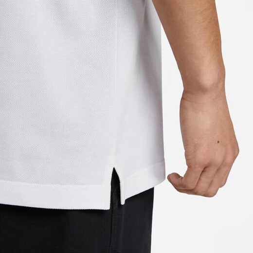 耐克（NIKE）POLO衫男士25新款运动服装翻领健身衣纯色棉短袖透气T恤 FN3895-100 M