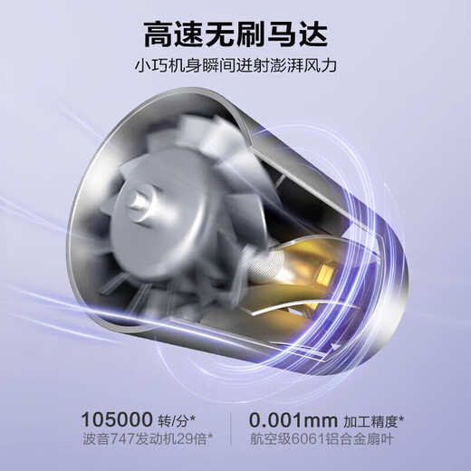 Panasonic Hair Dryer Home Hair Dryer Portable Foldable High Speed Silent Negative Ion Hair Care High Power Hair Dryer Birthday Gift for Girlfriend, Wife, Chinese Valentine's Day Gift EH-NW90 Star Flame Powder Gift Box Nanoyi Moisturizing Hair Care