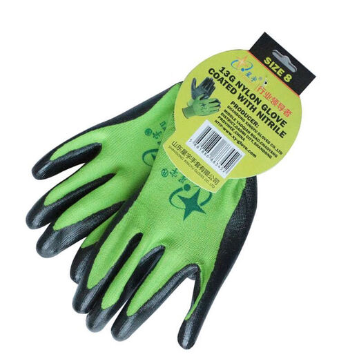 12 Paare von N578/598/A688 Dingqing Latex imprägniertes Handschuhe Industriearbeitsschutz Schutzhandschuhe Xingyu N5781 Bag 12 Paare, Einzelgröße