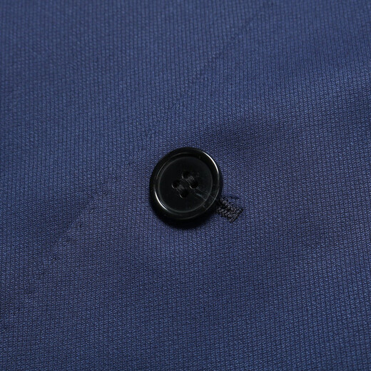 YOUNGOR Suit Men's 630F Two-button Single-breasted Slim Fit Business Suit Pure Sheep Wool Comfortable and Easy to Care Dark Blue L 175/96A