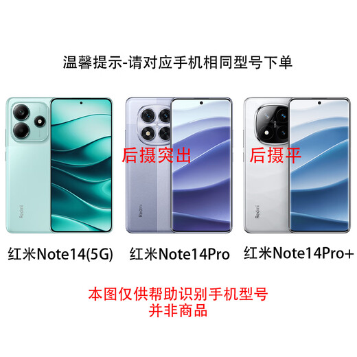 Haoya Redmi Redmi Note14 Mobile Case Redmi Note14pro Flip Lens Lens Flip Hole Full Full Pack + Couvrette magnétique en silicone douce Avant Protection anti-chute Simulate REDMI REDMI NOTH