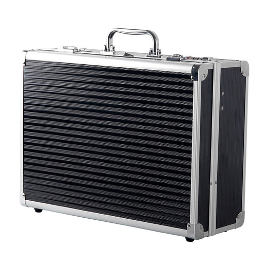 Honggong multifunctional hairdressing tool box, hairstylist hairdressing and cutting tool storage box, portable password box, black model