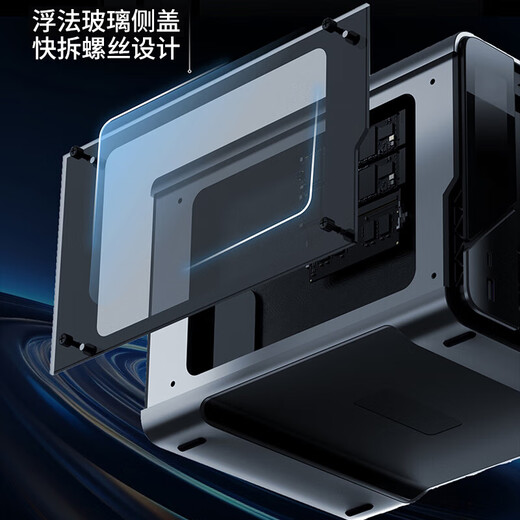 Hikvision Storage (HIKSEMI) Hikvision Private Cloud R1 8G Netzwerkspeicherserver mit sechs Schächten, persönliches Heim-NAS-Netzwerkfestplatte, Fotoalbum, Backup, Dateifreigabe, Erweiterung von Mobiltelefonen, Tablets, Überwachungsvideos