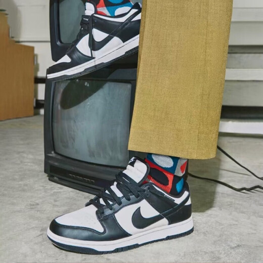 耐克（NIKE）耐克Nike SB Dunk Low黑白扎染经典耐磨低帮板鞋DM0583-800 DD1391-100 黑白 43